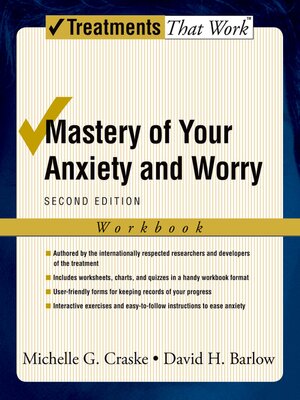 cover image of Mastery of Your Anxiety and Worry